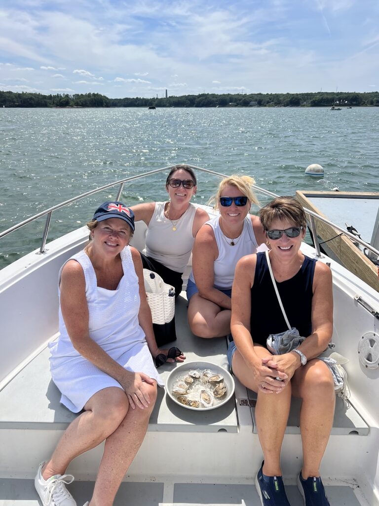 Oyster Tasting with Nauti Sisters Sea Farm. Photo Credit: Alicia Gaiero