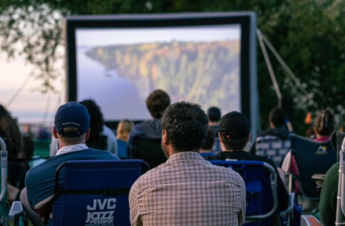 Maine Outdoor Film Festival. at Eastern Prom. Photo Credit: Madeline Harris Photography