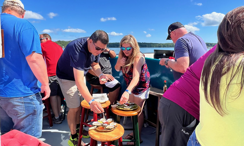 Oyster Boat. Photo Credit: Experience Maine