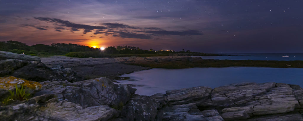 Falmouth Harvest Moon, Photo Credit: CFW Photography