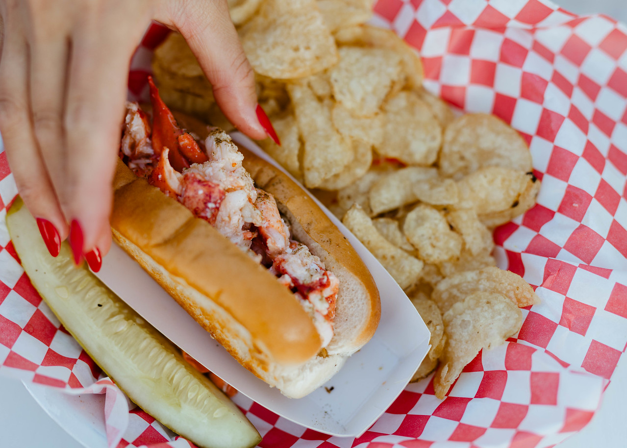 Lobster roll listing Photo Courtesy of @MarriottBonvoy